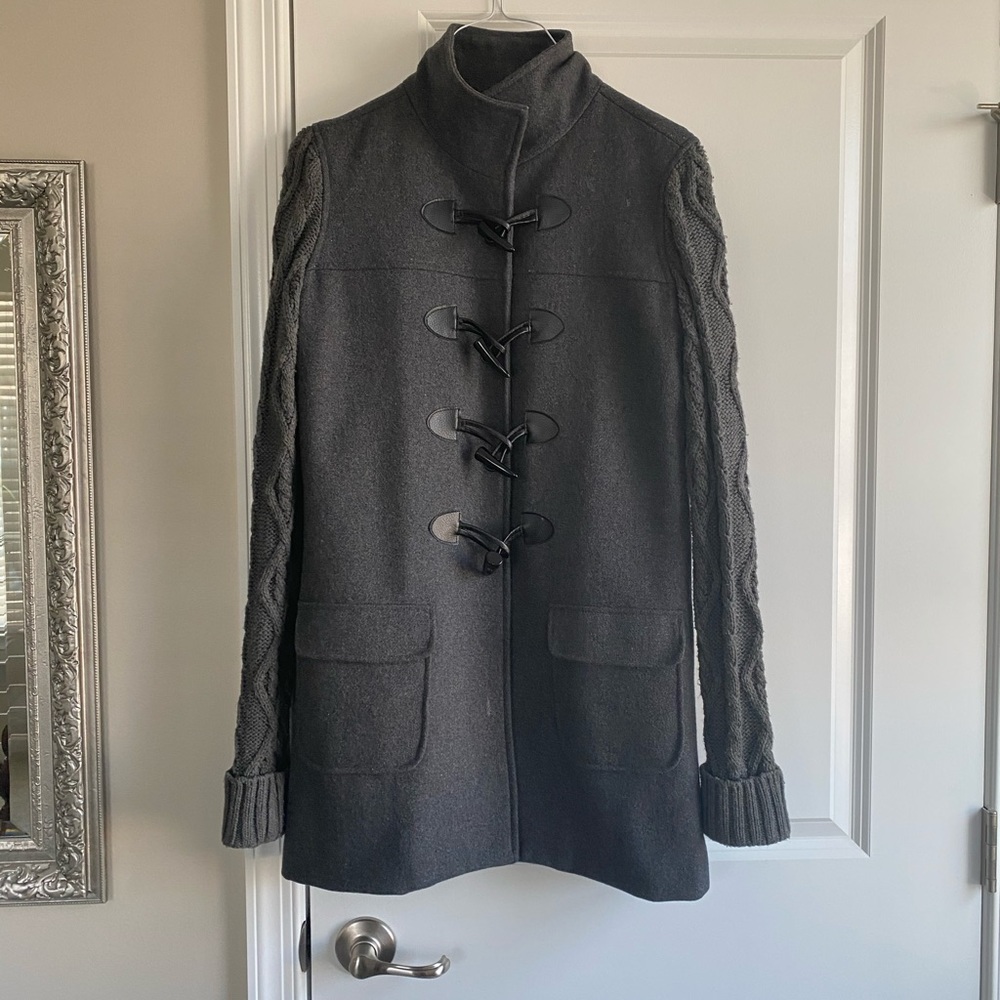 Forever 21 gray utilitarian jacket